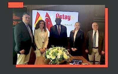 His Excellency Mr. Oumar Kande, Ambassador of Guinea to Turkey, Visits Üstay!